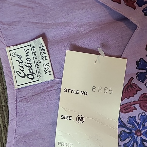 Cute Options Boho Blouse NWT - Picture 6 of 9